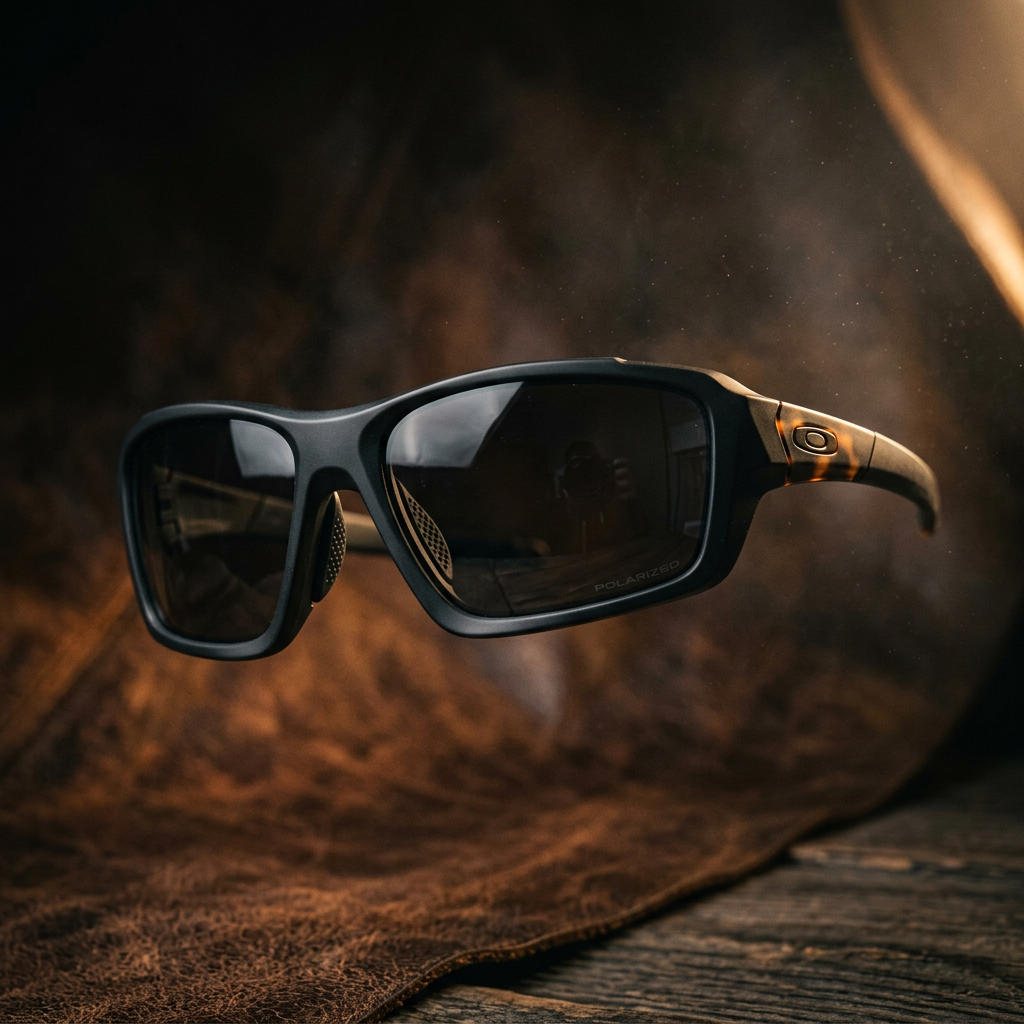 The BEX RANGER sunglasses — matte black polarized frame